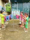 Một số kinh nghiệm dạy trẻ mẫu giáo ghép 4-5 tuổi bản Lại có kỹ năng vệ sinh